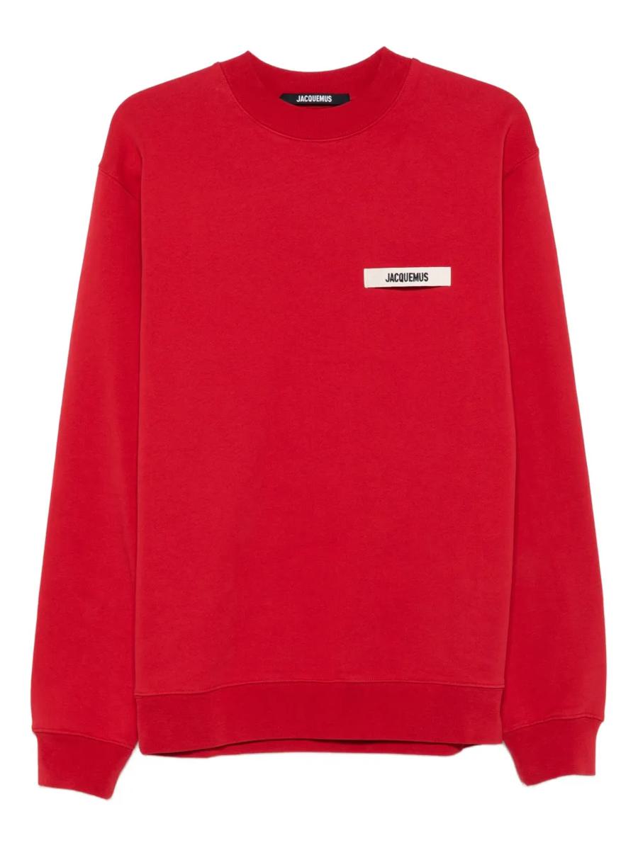 Jacquemus – Das Gros Grain-Sweatshirt mit Rundhalsausschnitt