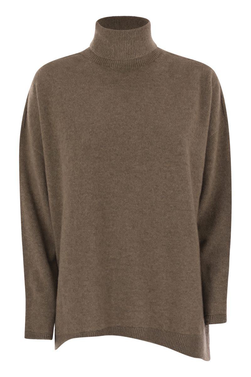 Vanisé Giuly – Maxi-Rollkragenpullover aus Kaschmir