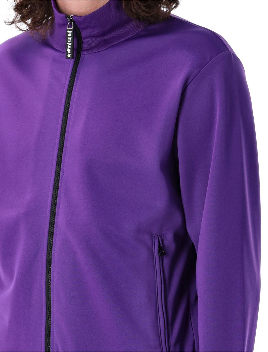 Palm Angels – Trainingsjacke mit gebogenem Logo