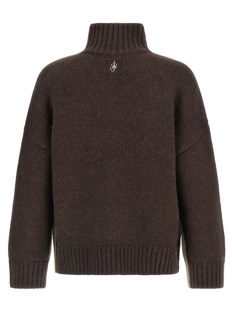 JW Anderson – Pullover mit zweifarbiger aufgesetzter Tasche