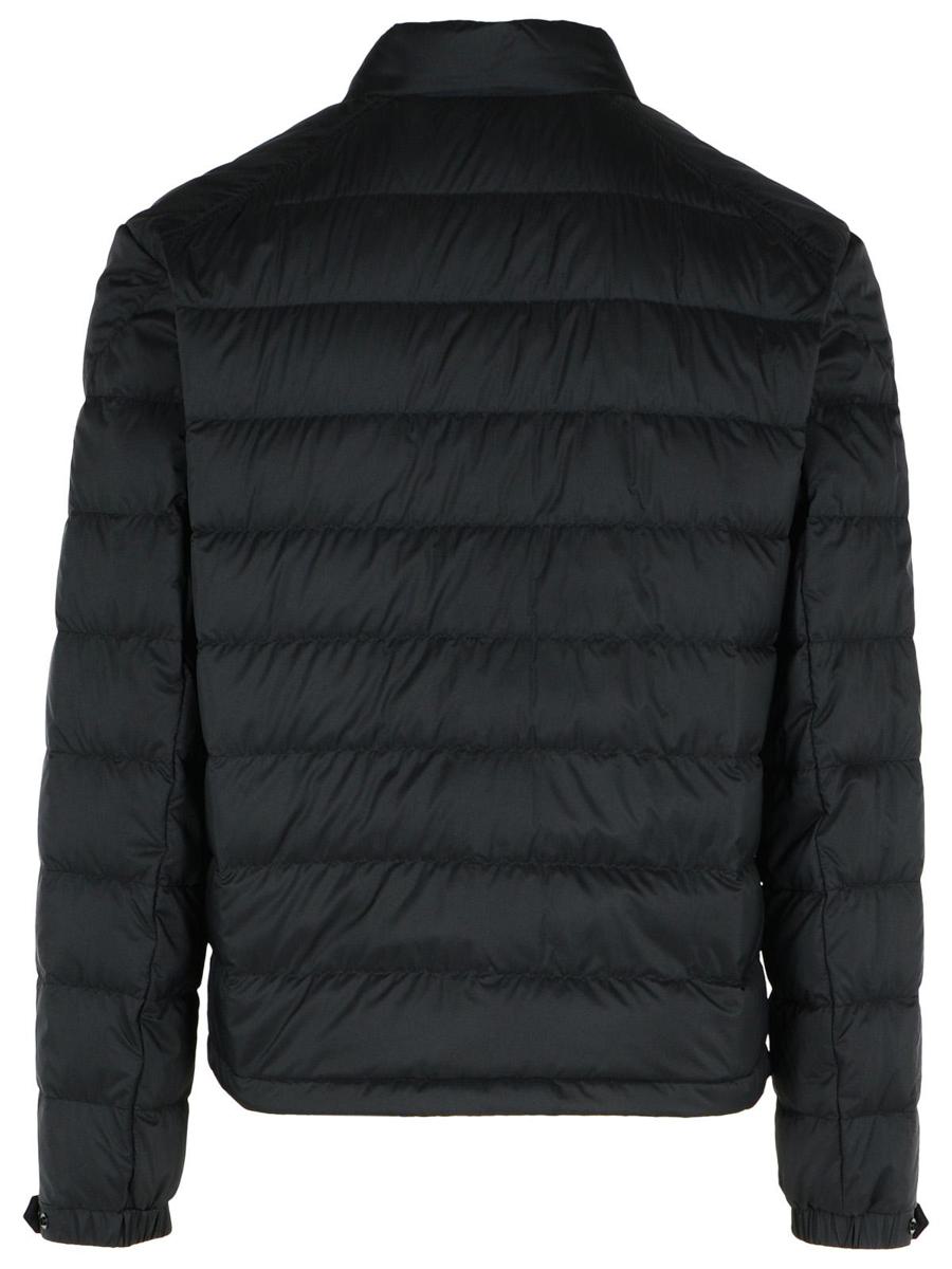 Moncler „Selves“ schwarze Daunenjacke aus Polyamid