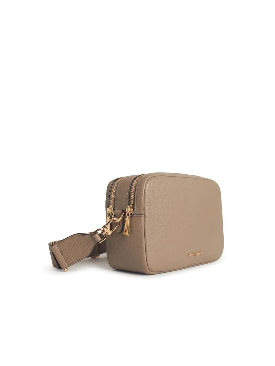 Michael Kors „Briant“ taubengraue Ledertasche