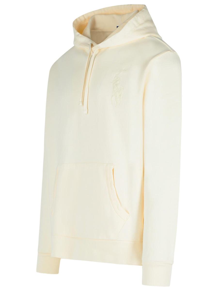 Polo Ralph Lauren – Cremefarbenes Baumwoll-Sweatshirt