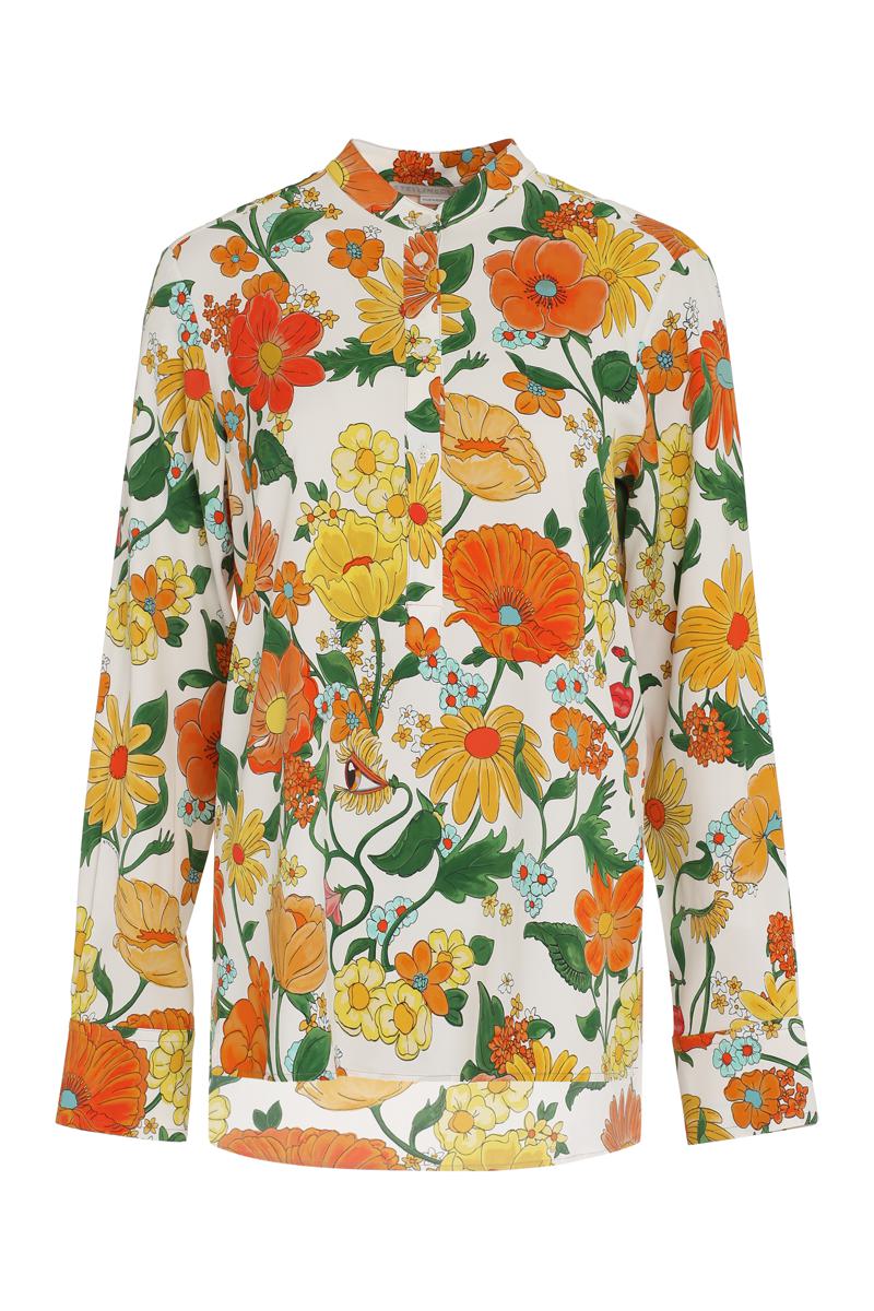 Stella McCartney bedrucktes Viskosehemd