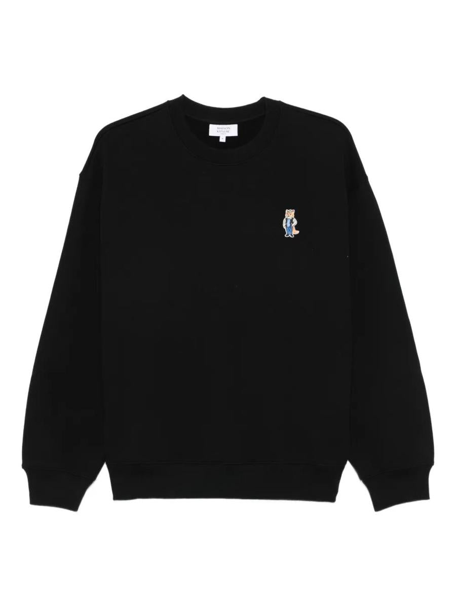 Maison Kitsuné Dressed Fox Comfort Fit Fleece-Sweatshirt Kleidung