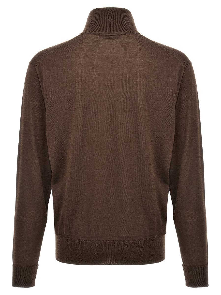 Pt Torino Rollkragenpullover aus Merinowolle