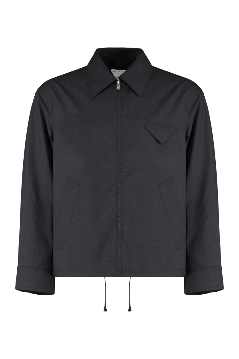 Bottega Veneta Wolljacke mit Reißverschluss