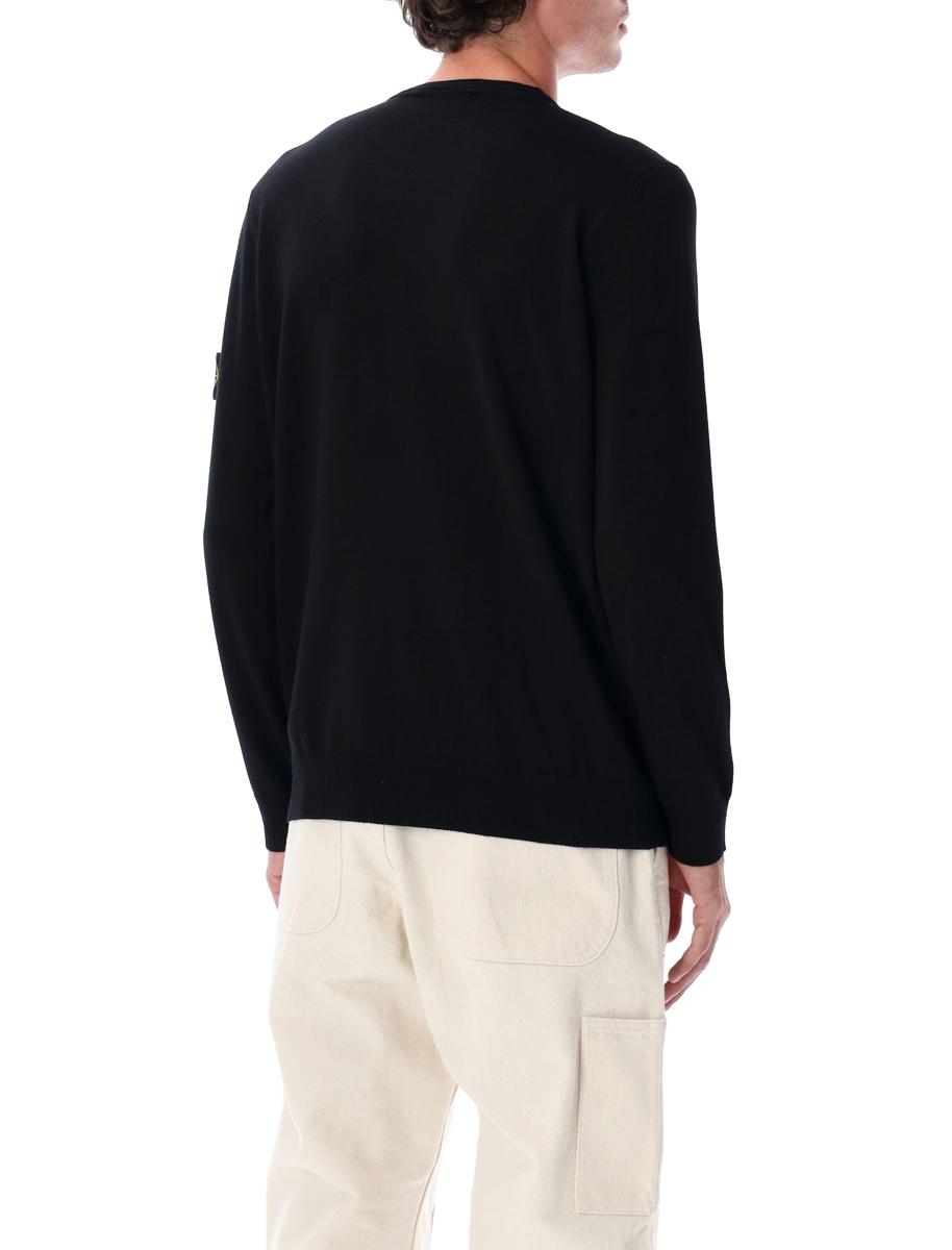 Stone Island Wollpullover mit Rundhalsausschnitt