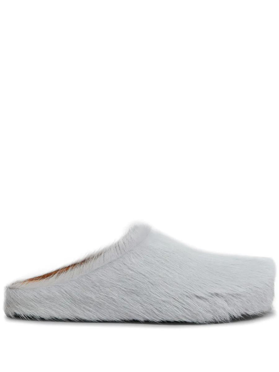Marni – Fussbett-Sabot-Slipper mit runder Zehenpartie