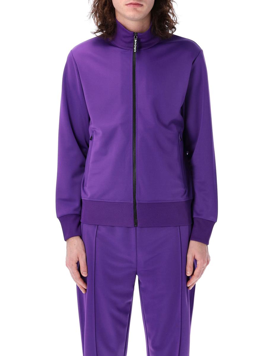 Palm Angels – Trainingsjacke mit gebogenem Logo