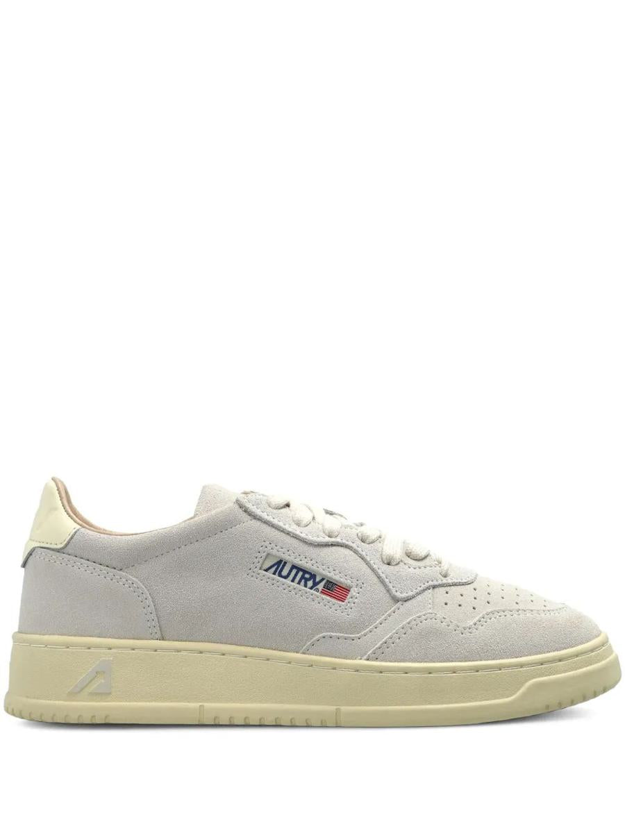 Autry „Medalist Low“ Wildleder-Sneakers
