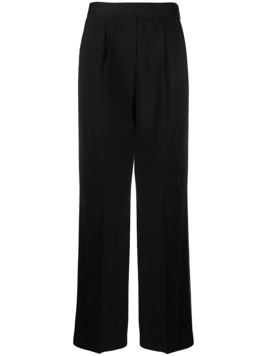 Msgm Hose mit weitem Bein und hoher Taille