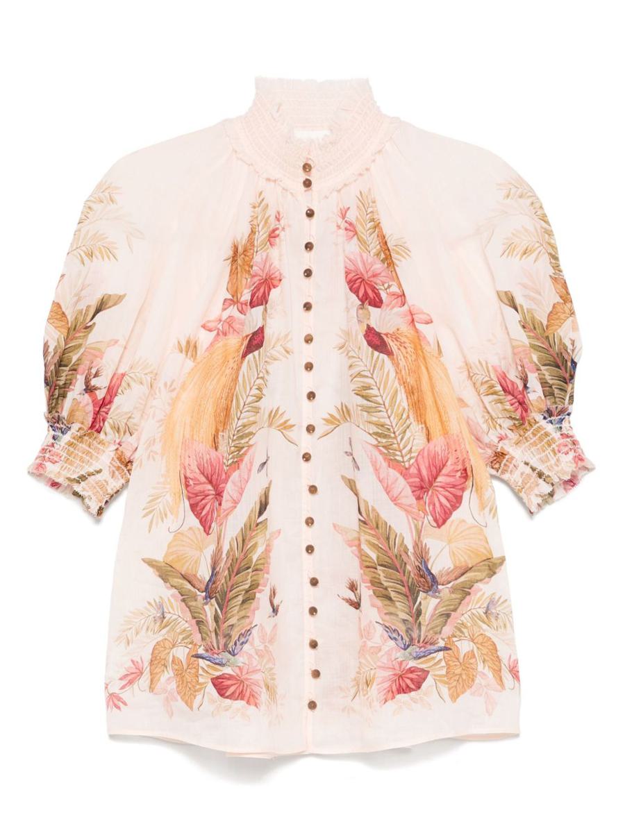 Zimmermann – Bluse mit Ascension-Print