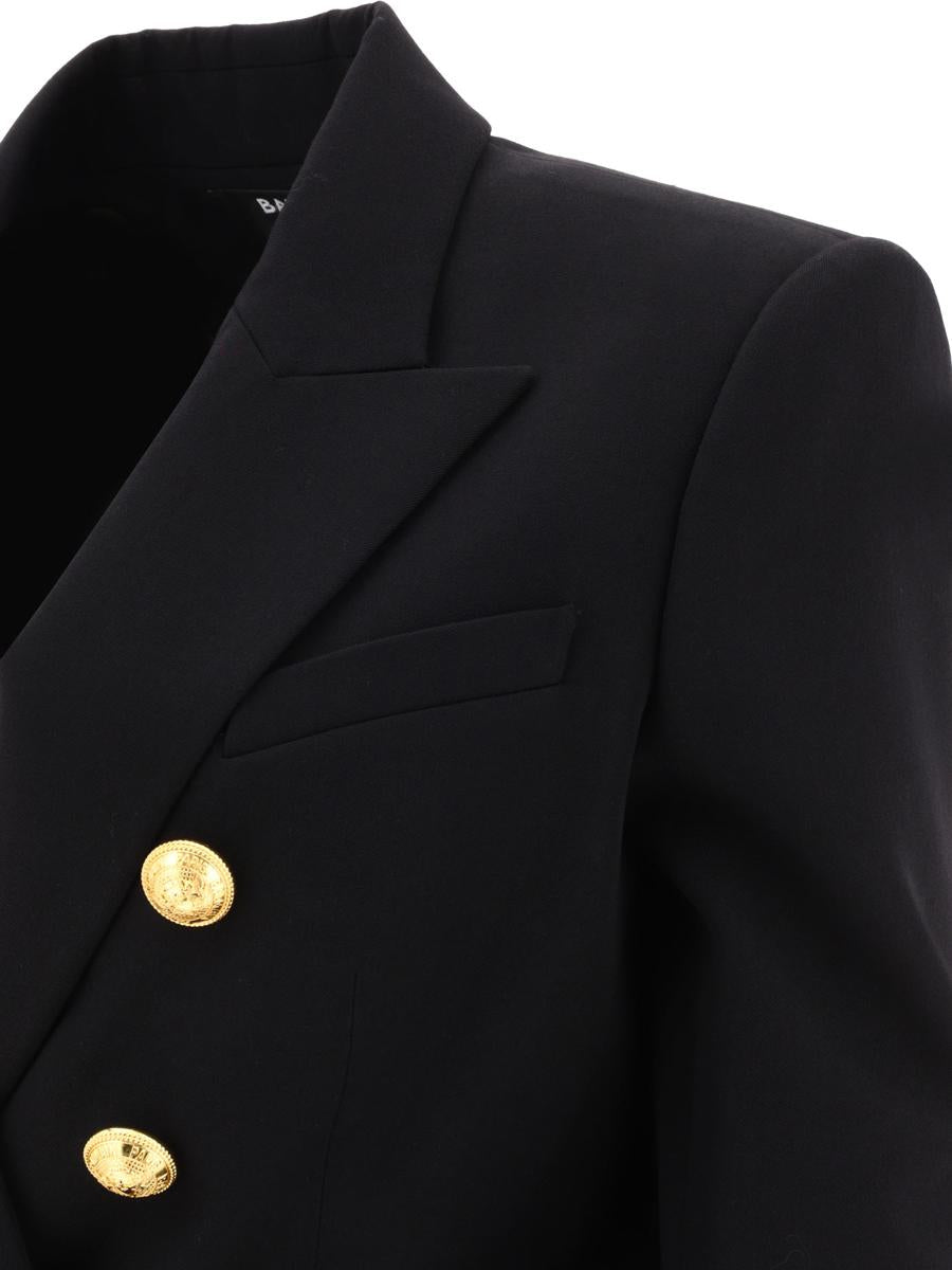 Balmain Zweireihige Wolljacke