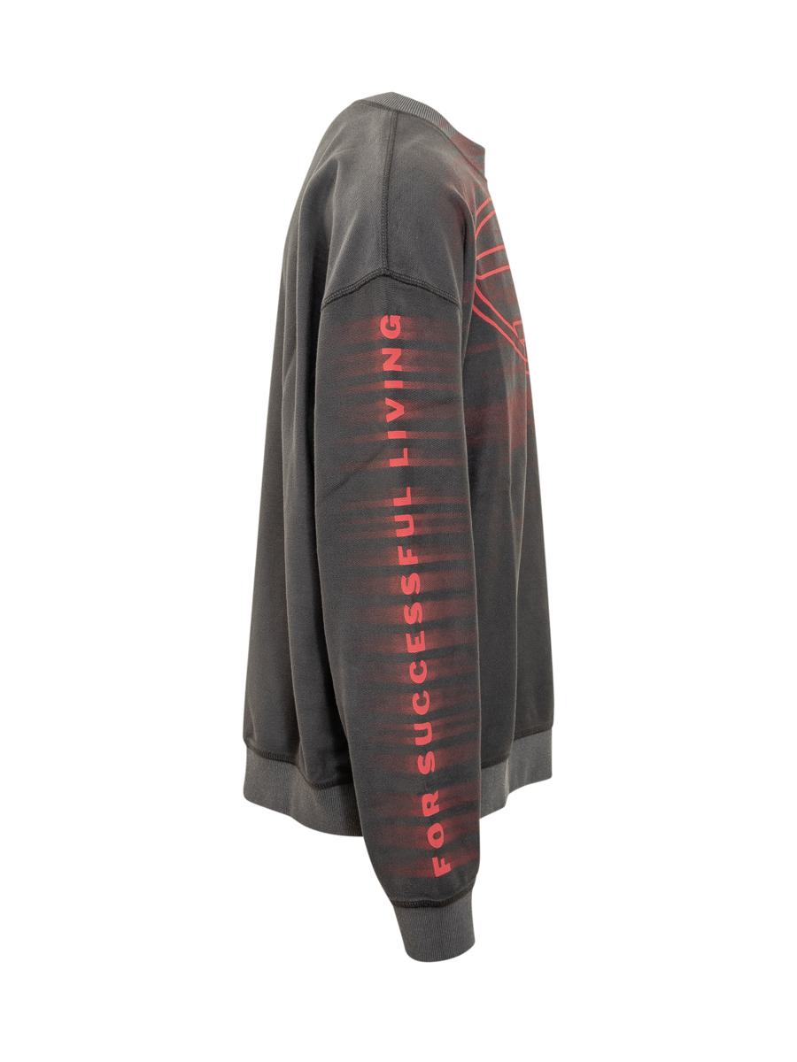 Diesel – Sweatshirt mit Rundhalsausschnitt und Logografik, Diesel