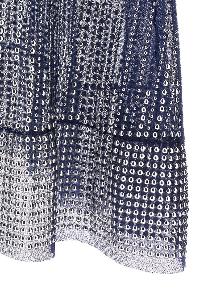 Rabanne – Netzkleid mit Nieten