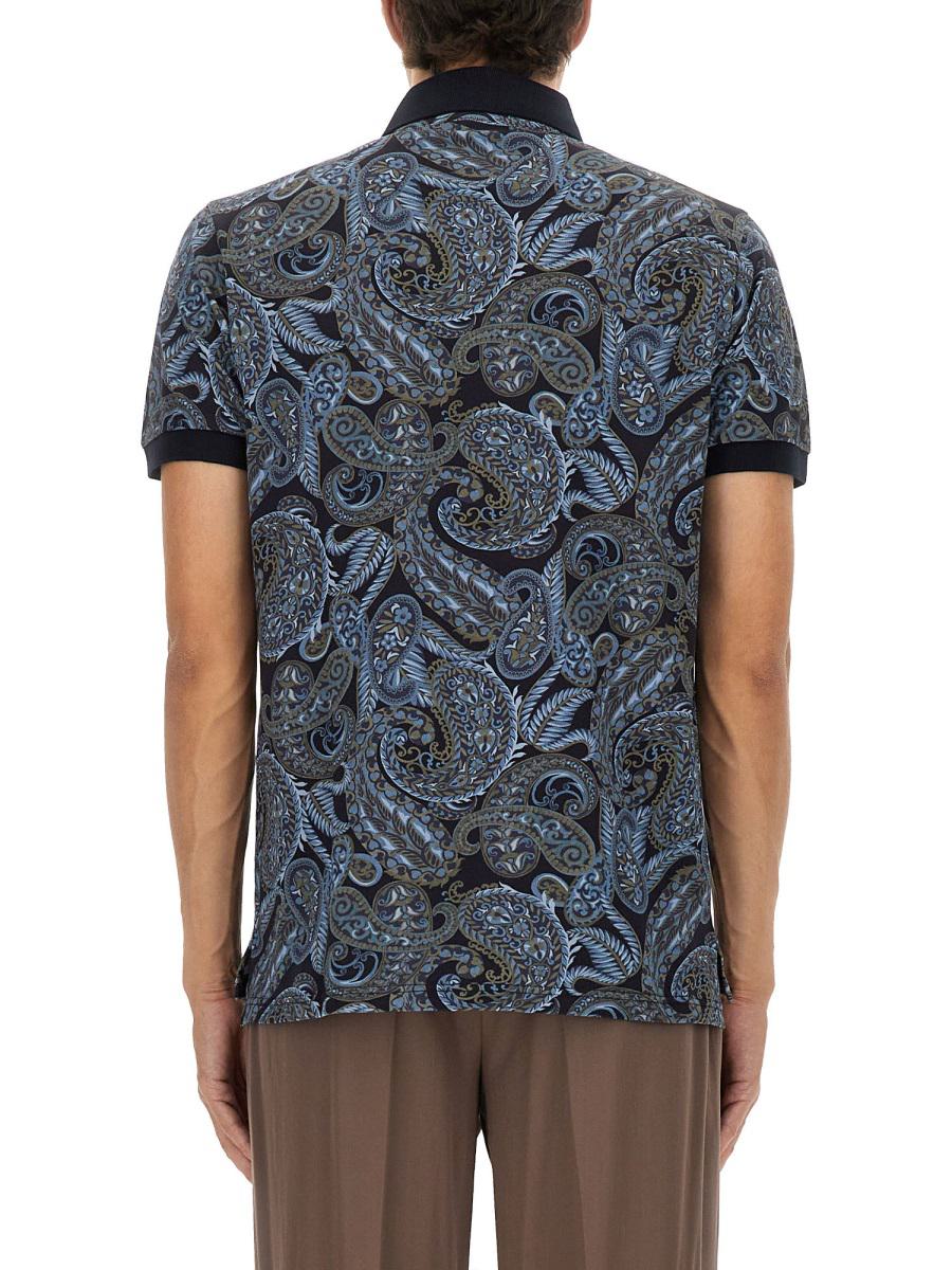 Etro – Poloshirt mit Print