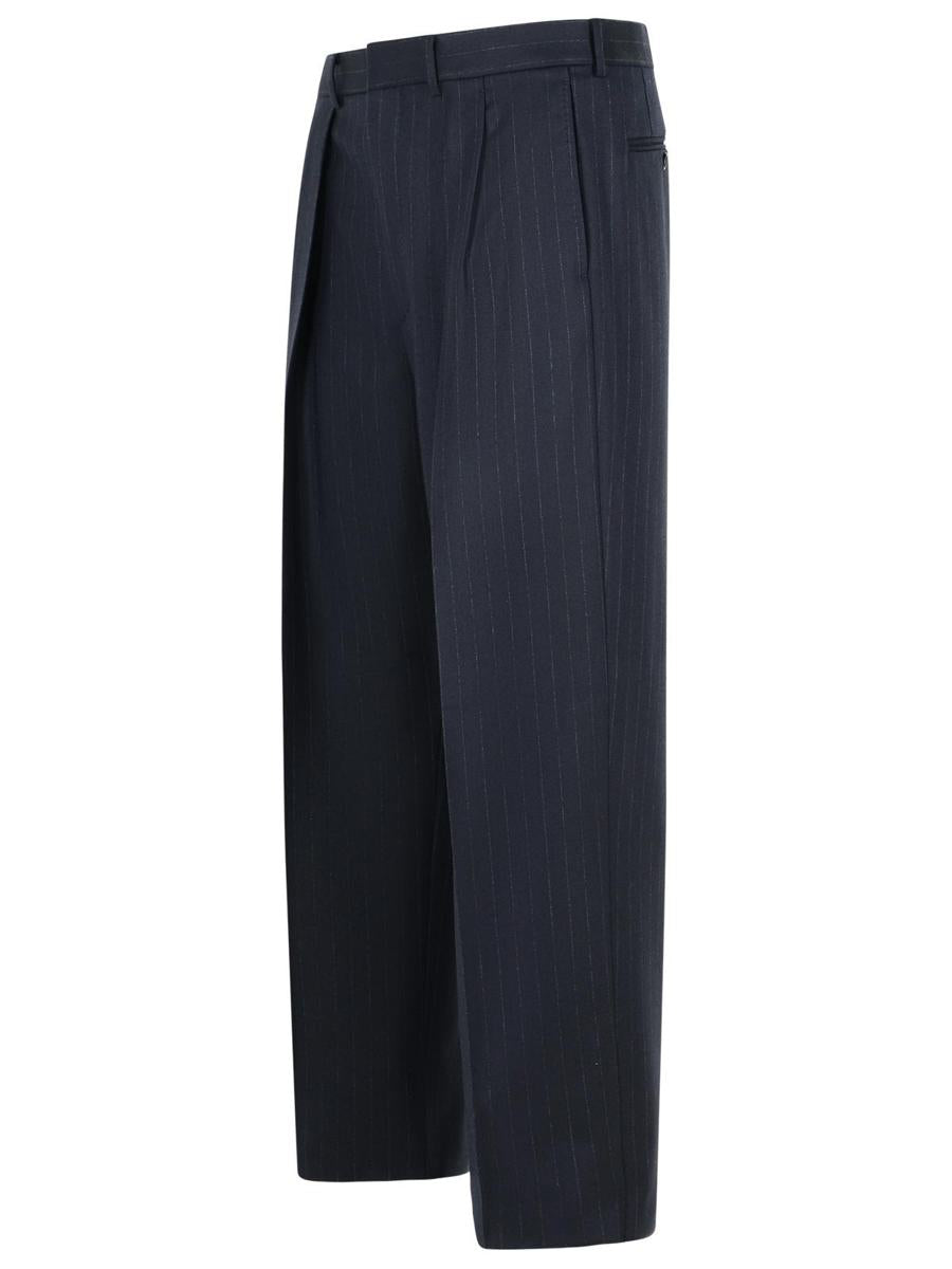 Marineblaue Wollhose von Tom Ford