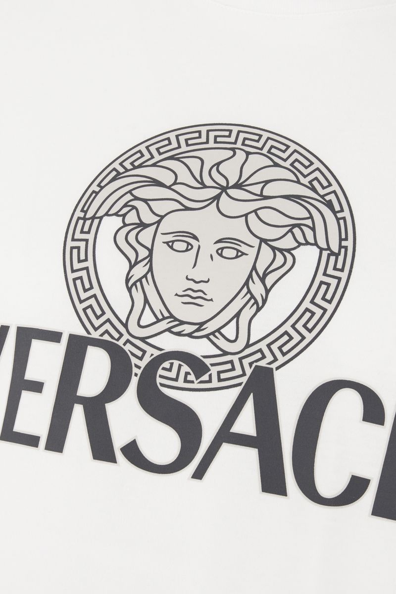 T-Shirt mit Versace-Logo