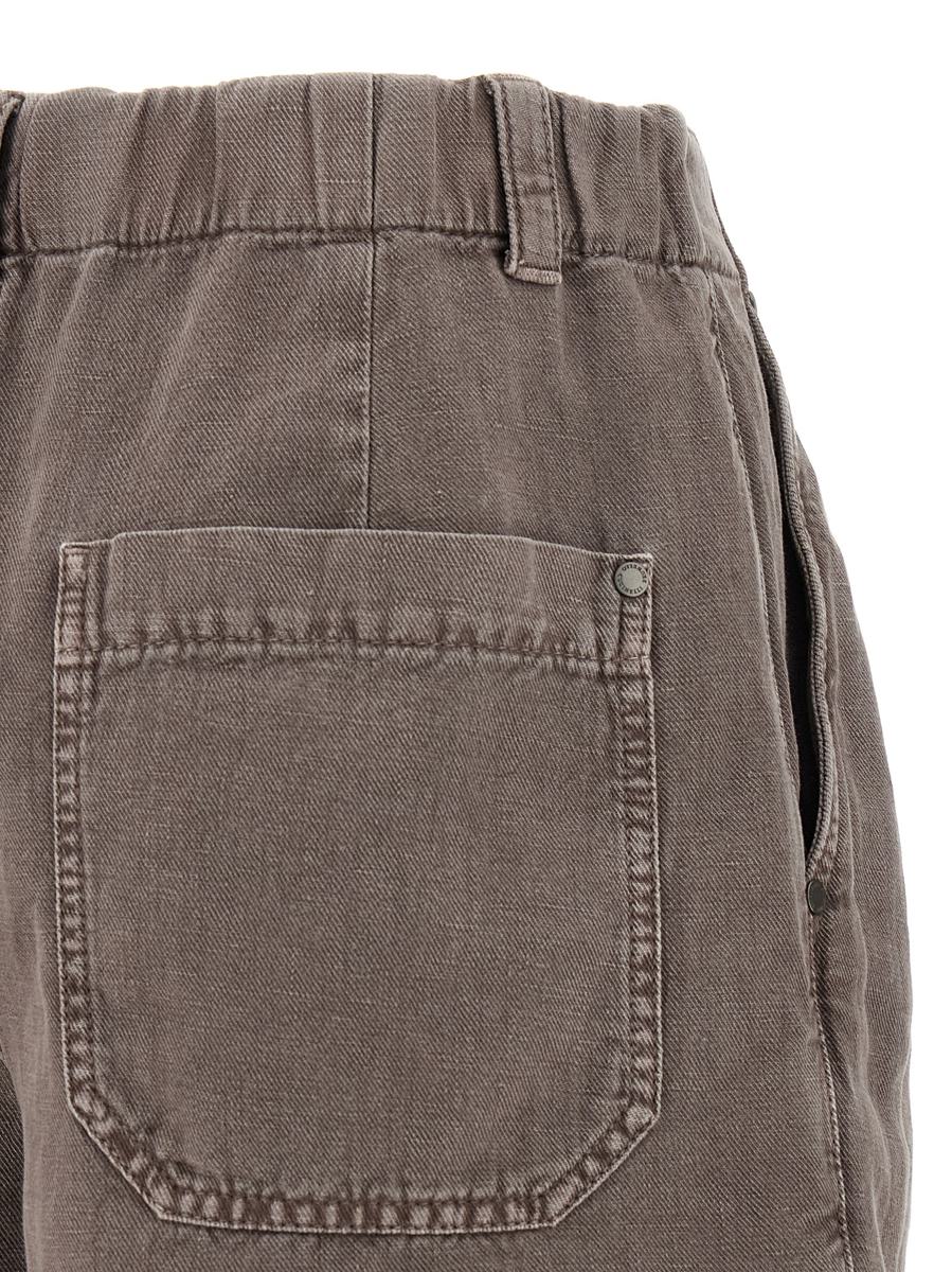 Brunello Cucinelli Leinen-Baumwoll-Shorts