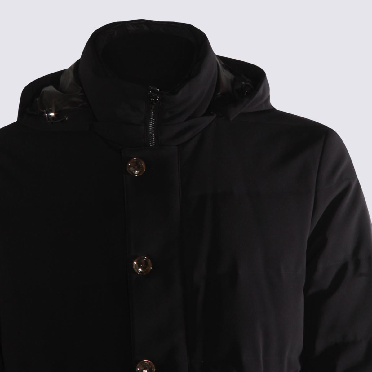 Dunkelblaue Daunenjacke von Montecore