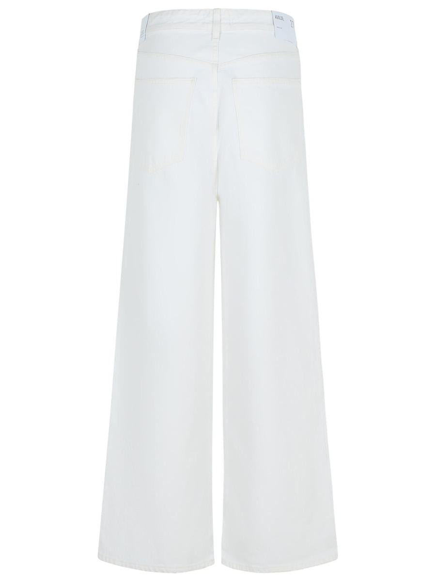 Agolde „Vana“ weiße Baumwolljeans