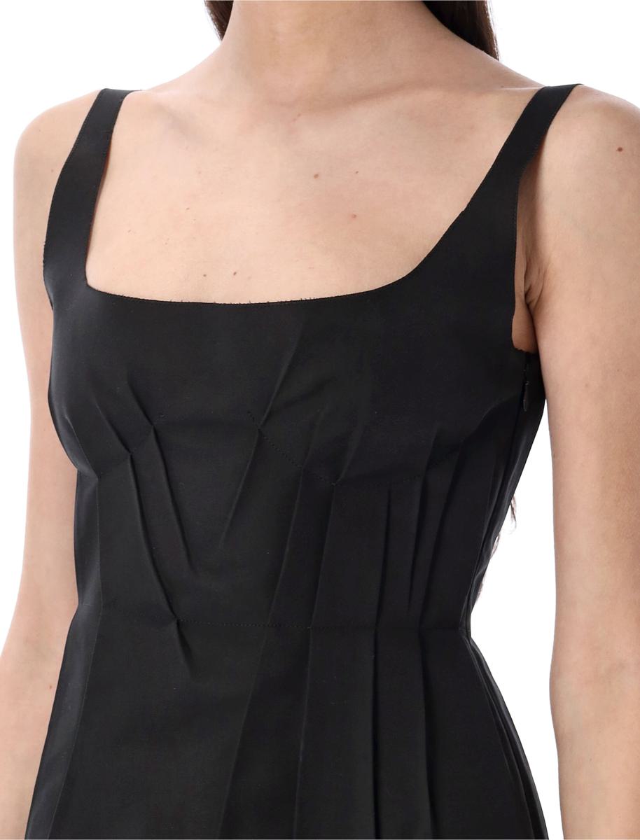 Marni – Minikleid aus gebundener Popeline