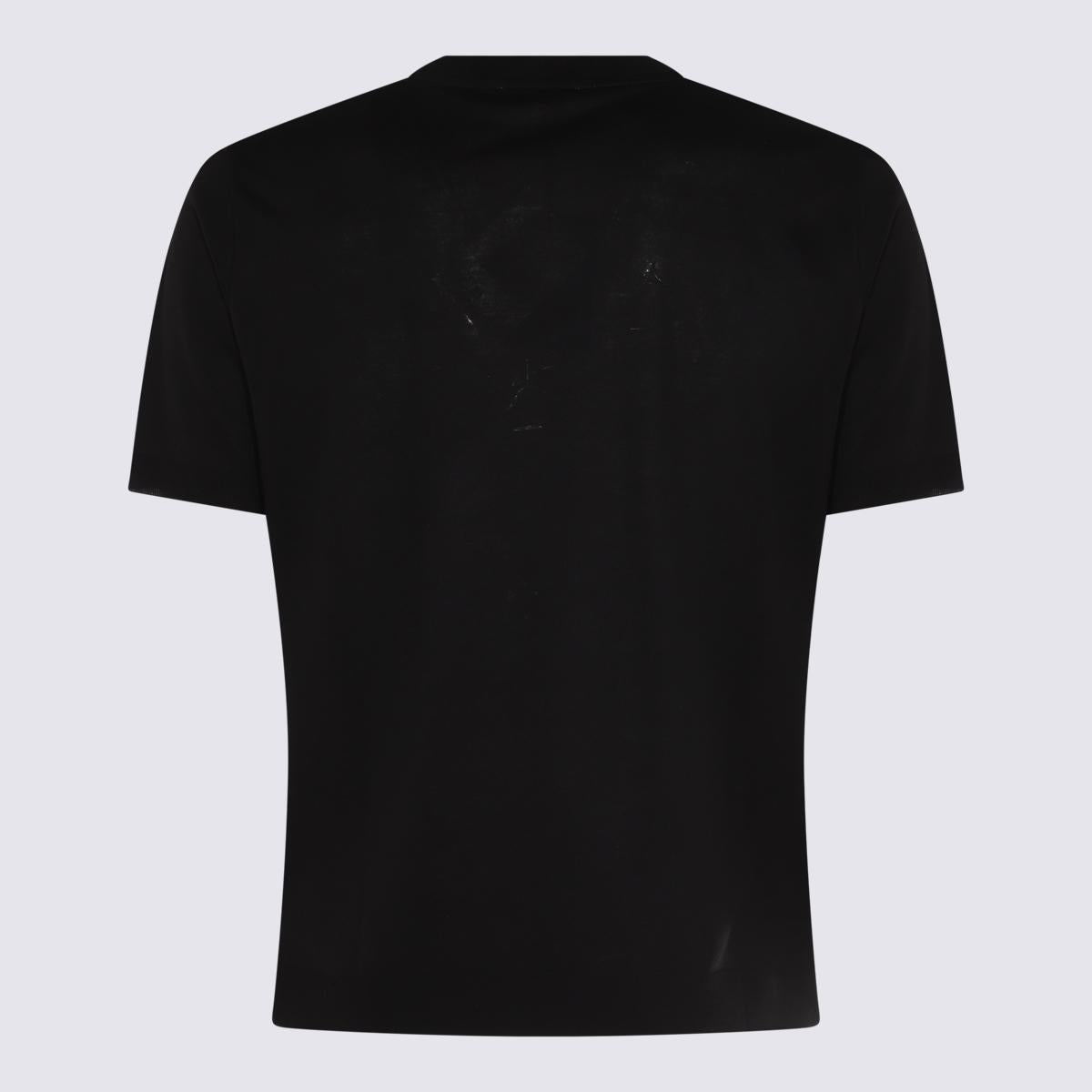 Altea Schwarzes Baumwoll-T-Shirt