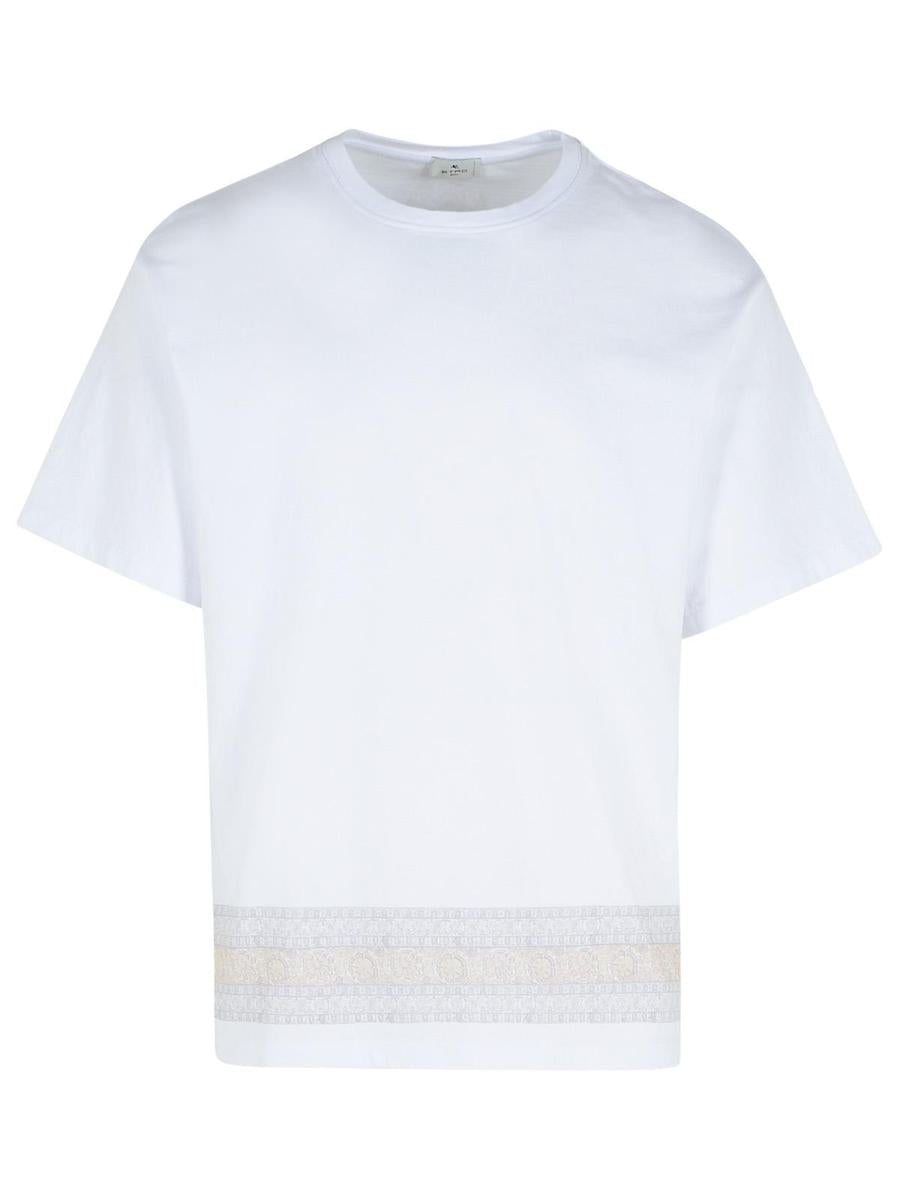 Etro „Soho“ weißes Baumwoll-T-Shirt