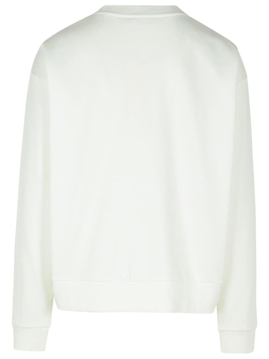 Marni Weißes Baumwoll-Sweatshirt