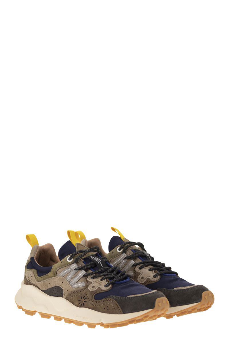 Flower Mountain Yamano 3 - Sneakers aus Wildleder und Funktionsgewebe