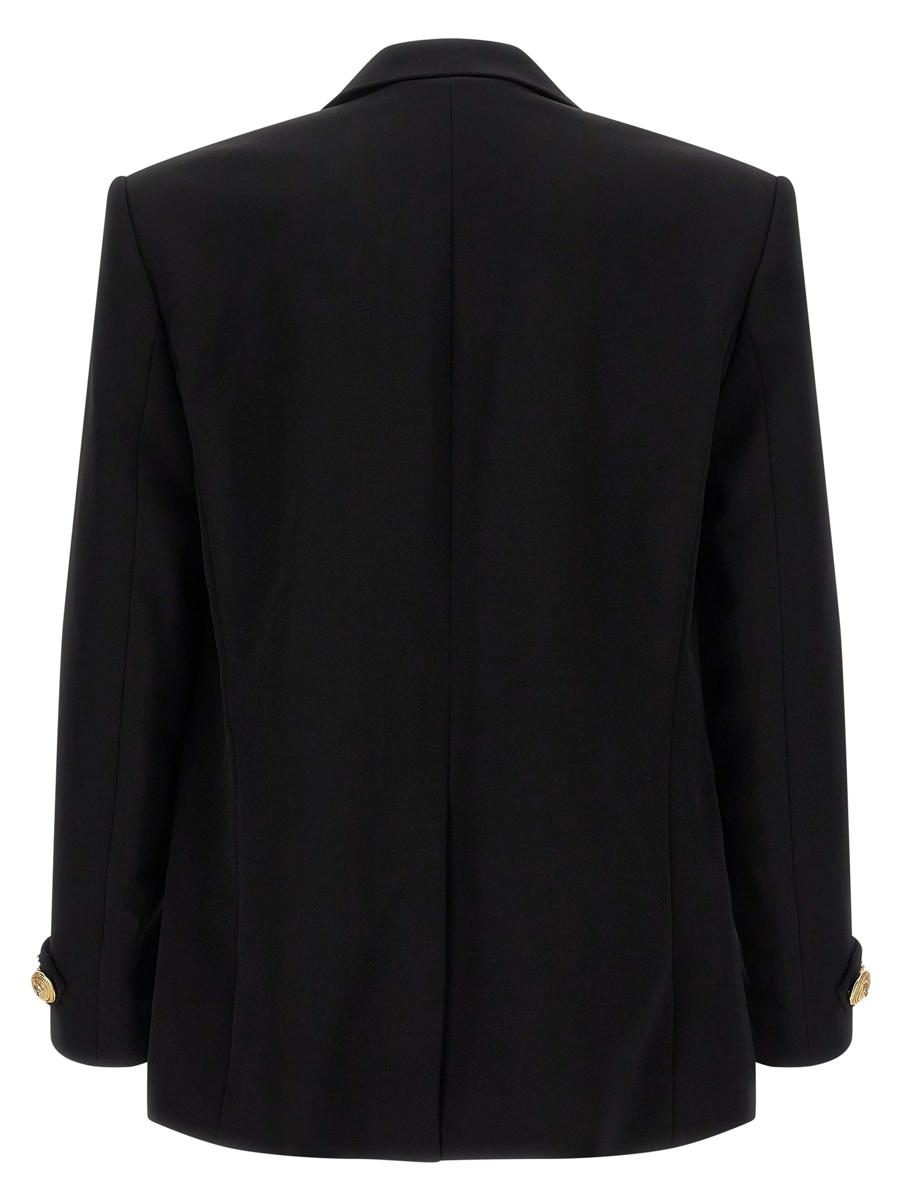 Balmain Blazer mit Blattstickerei