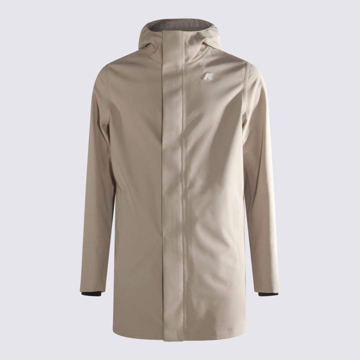 K-Way Beige Freizeitjacke