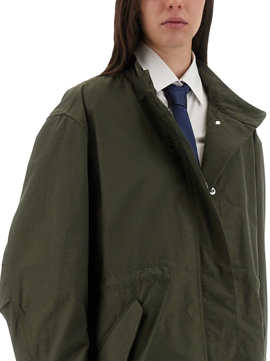 Givenchy – Übergroßer Parka mit Logo-Print