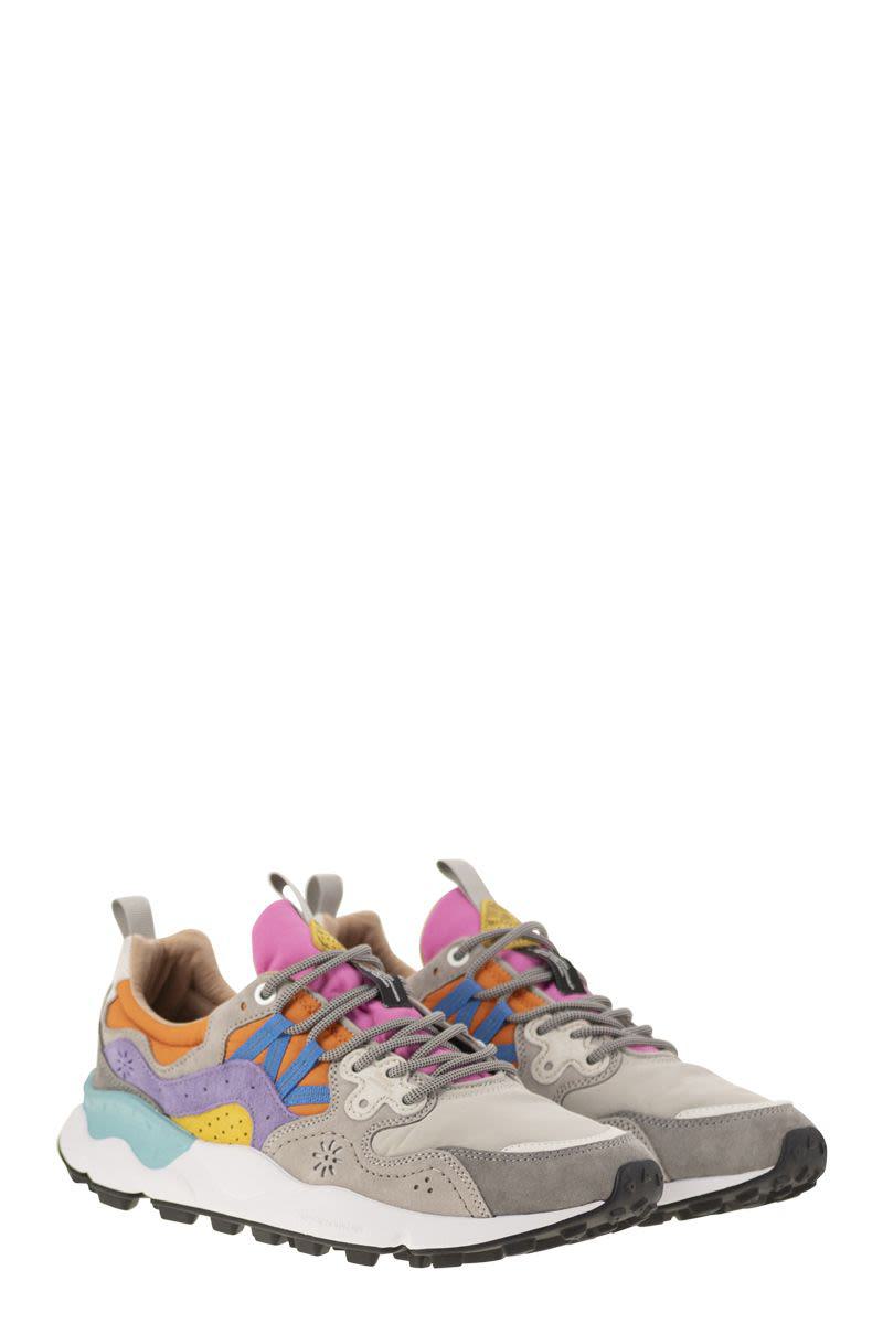 Flower Mountain Yamano 3 - Sneakers aus Wildleder und Funktionsgewebe