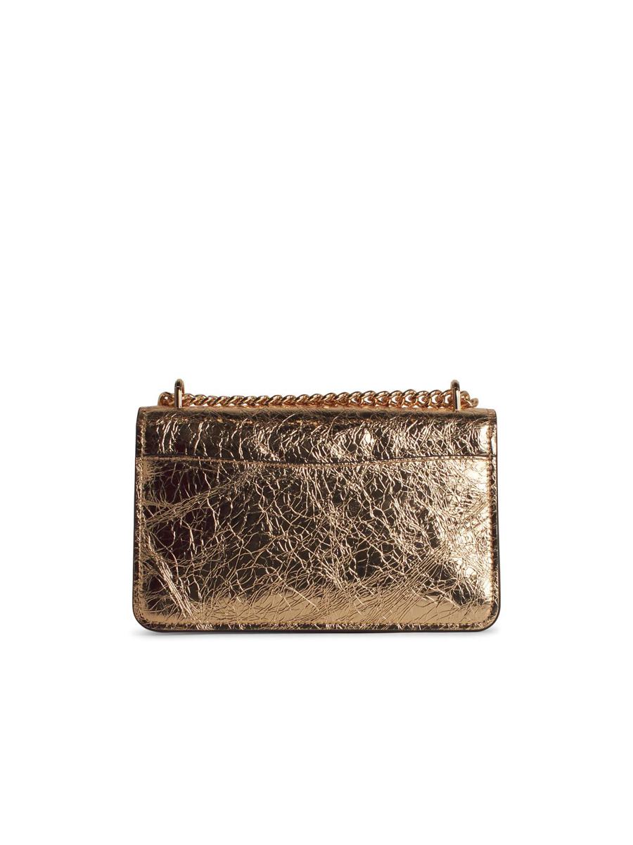 Michael Kors – Umhängetasche „Claire“ aus goldenem Leder