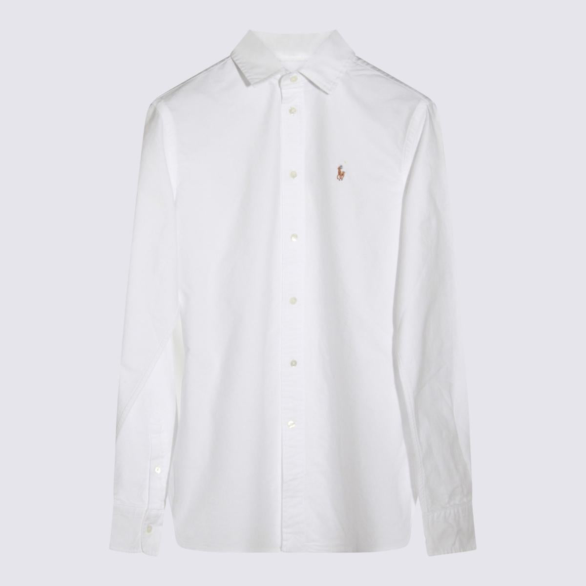 Polo Ralph Lauren Weißes Baumwollhemd