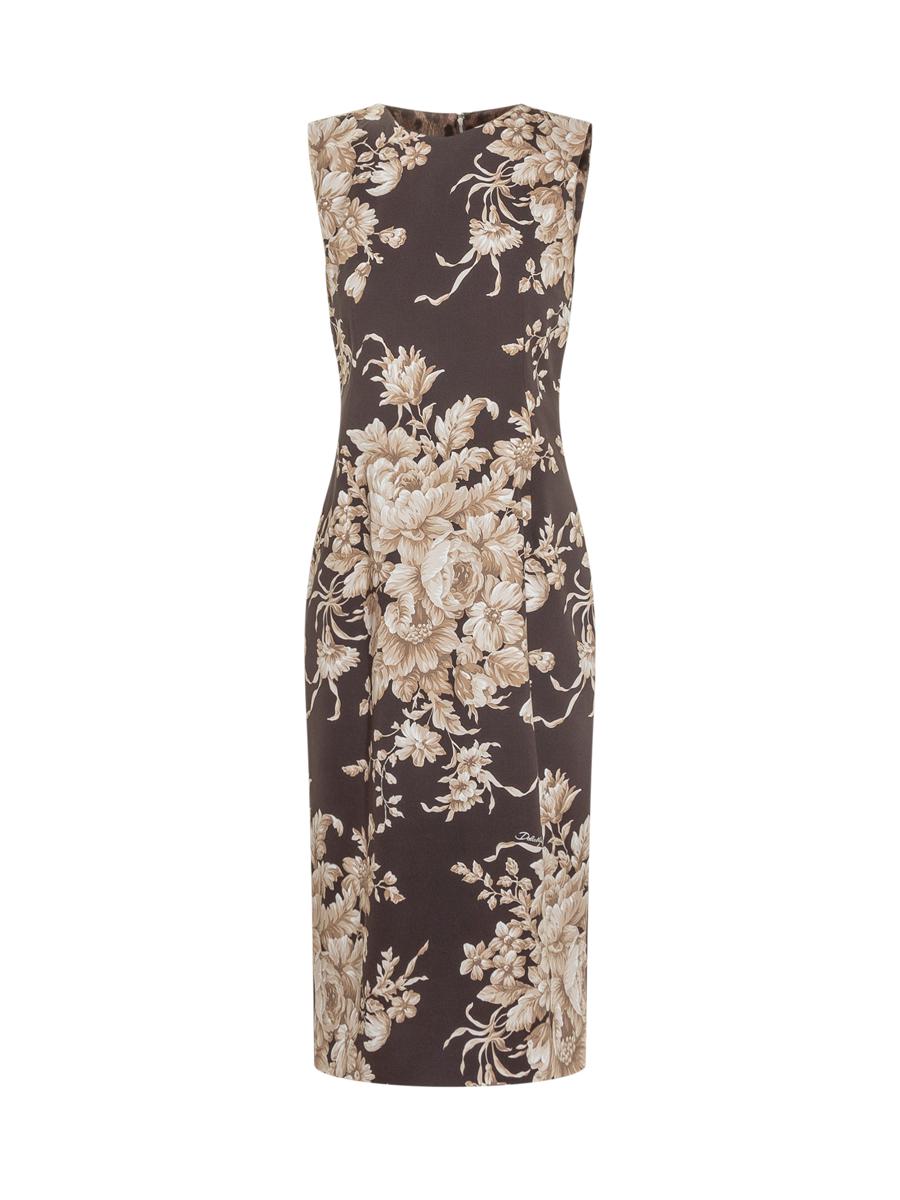 Dolce & Gabbana Dolce & Gabbana Ärmelloses Blumenkleid