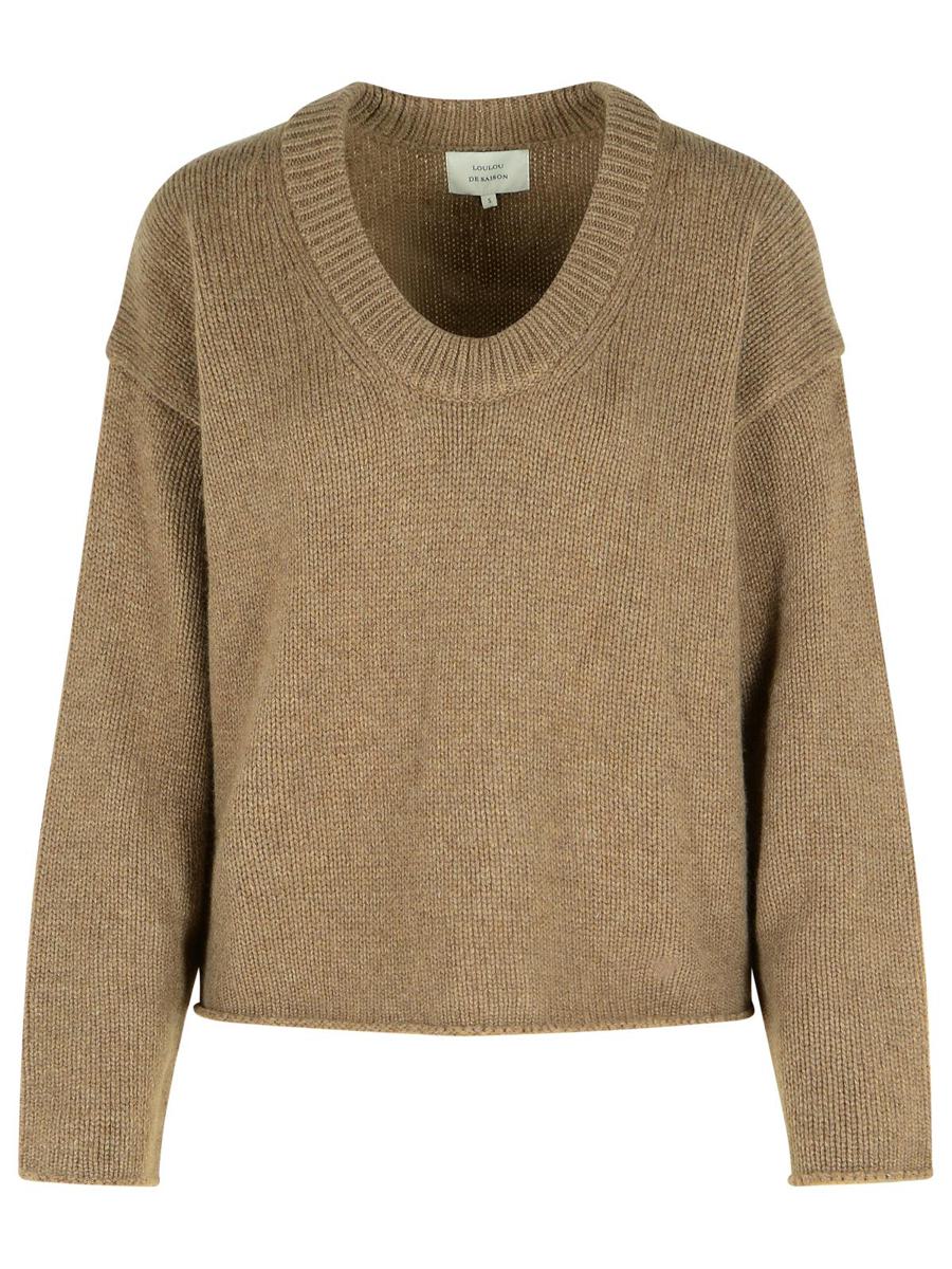 Loulou Studio Melange Mole Cachemire Pullover