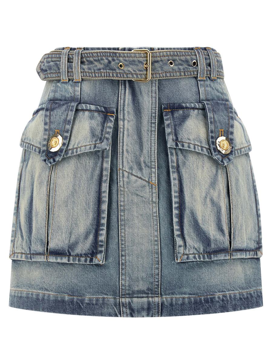 Balmain Cargo-Taschenrock