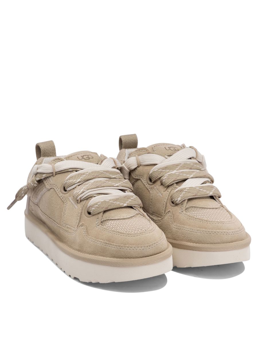 Ugg – Lowlel – Beige Wildleder-Sneaker