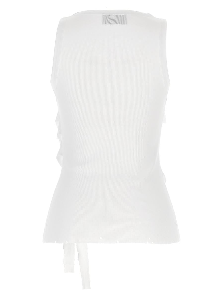Coperni „Distressed Rose Rib“-Tanktop