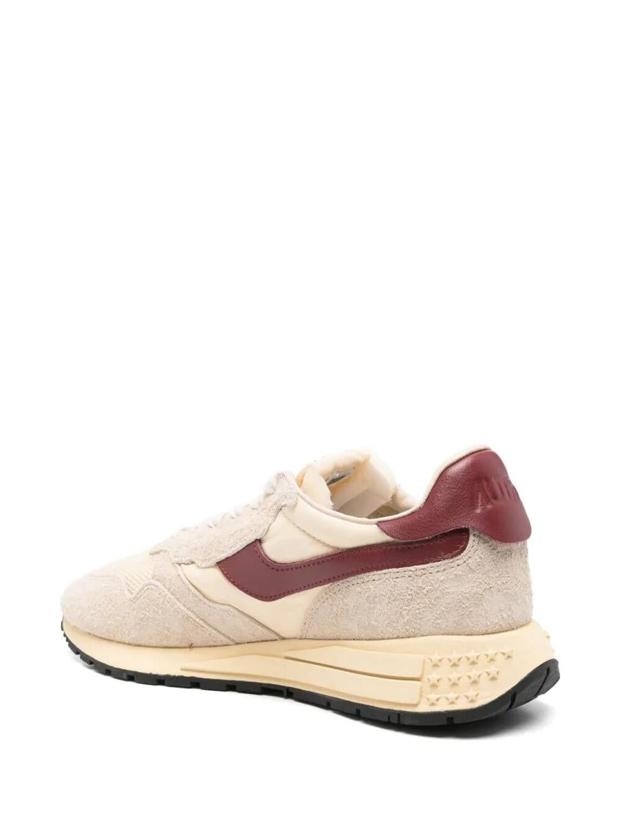 Autry „Reelwind Low“ Wildleder-Netz-Sneakers