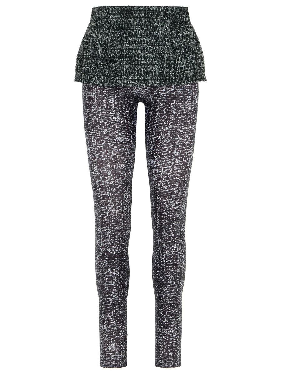 Diesel – Zweifarbige Leggings aus Polyestermischung
