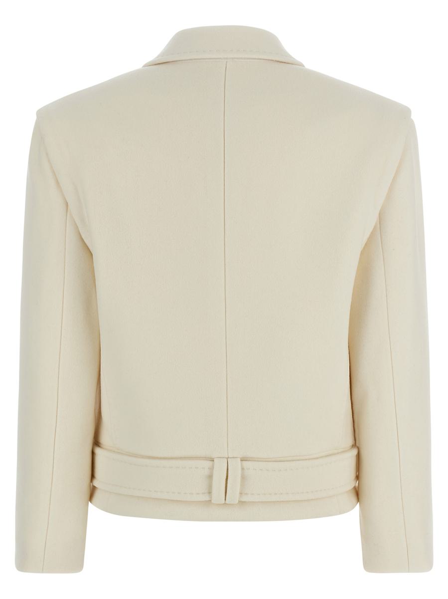 Balmain Zweireihiger Mantel