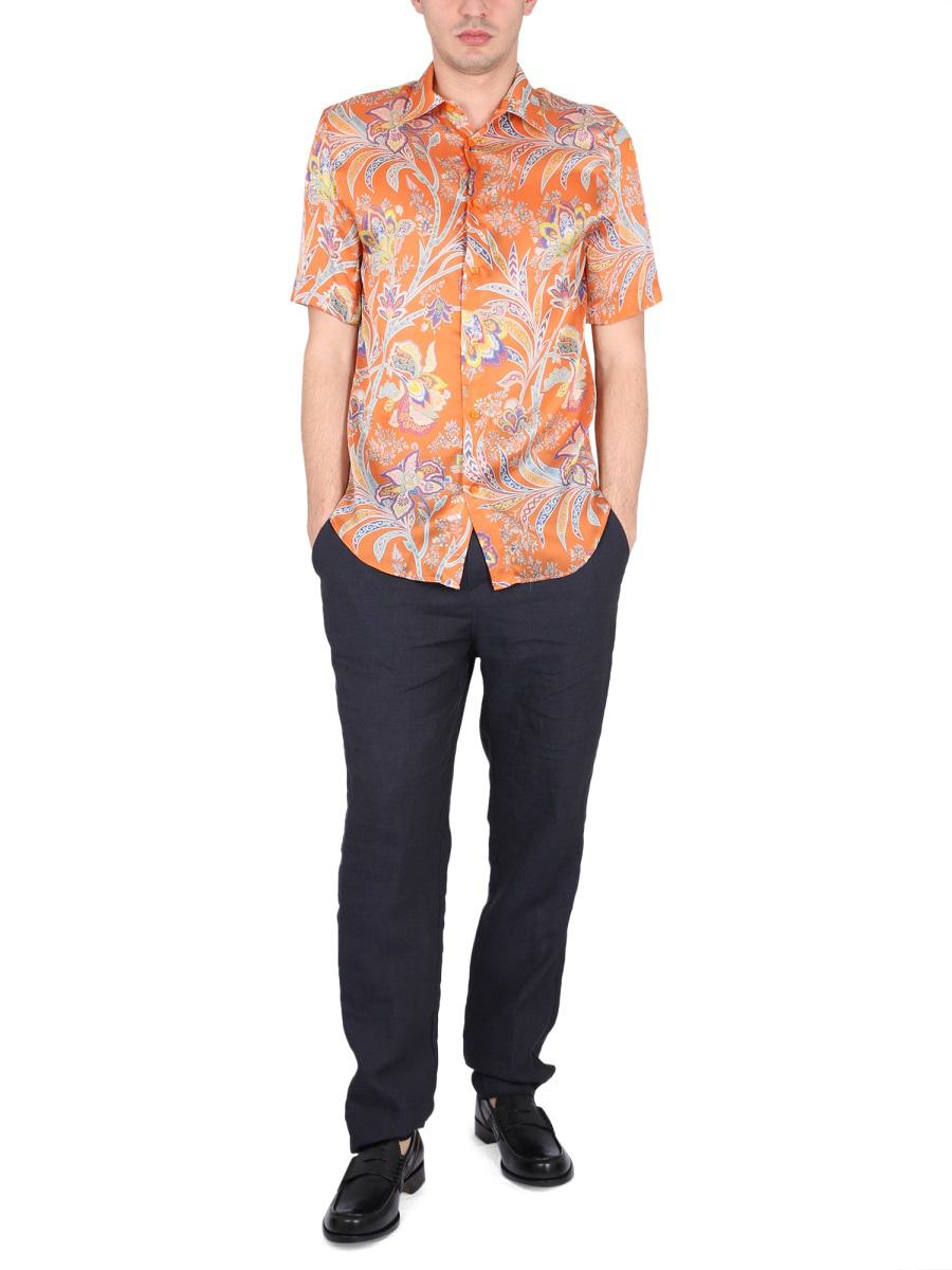 Etro Hemd mit Blumendruck