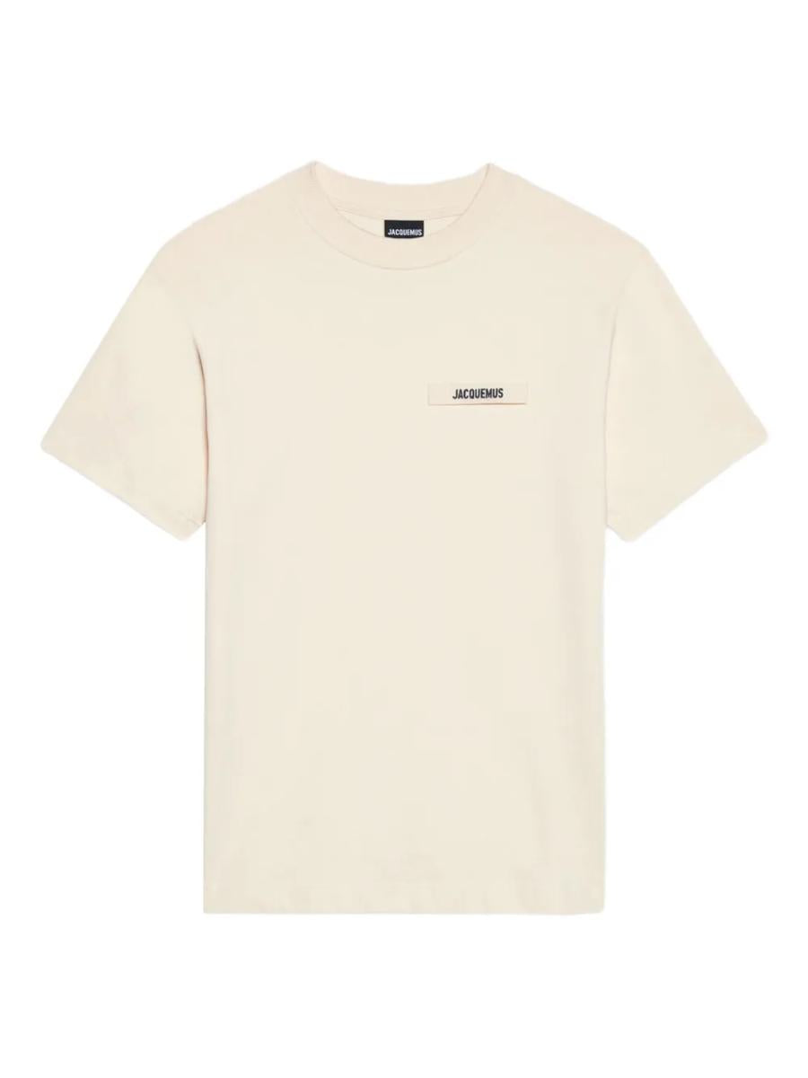 Jacquemus – T-Shirt mit Logo-Applikation