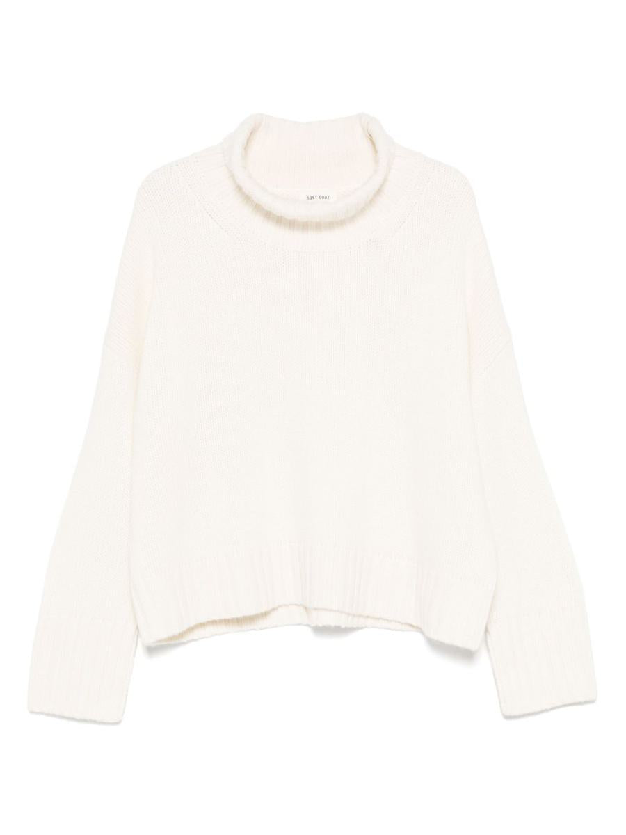 Rollkragenpullover aus weichem Ziegenkaschmir im Girlfriend-Stil