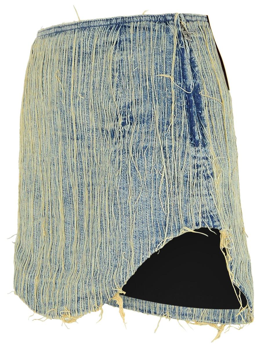 Diesel – Ada – Blauer Minirock aus Baumwolle