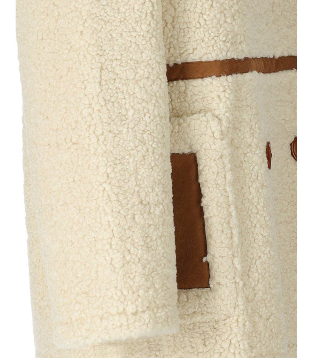 Stand Studio Chloe – Ecrufarbene Zweireiherjacke